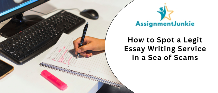 How to Spot a Legit Essay Writing Service in a Sea of Scams
