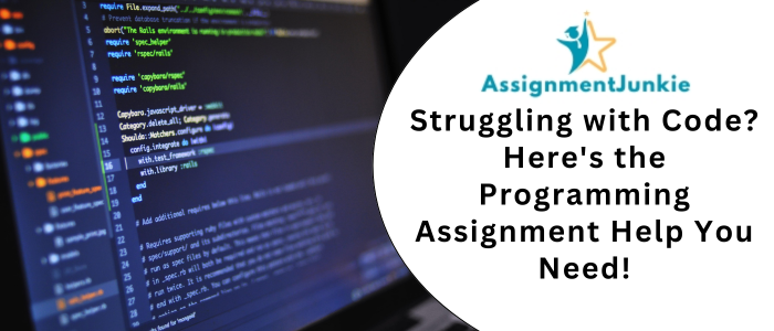 Struggling with Code Here's the Programming Assignment Help You Need!