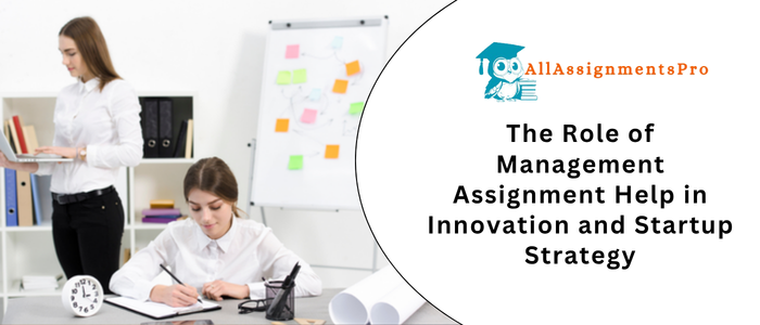 The Role of Management Assignment Help in Innovation and Startup Strateg