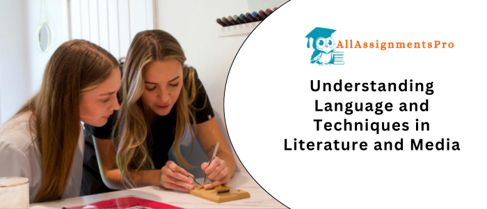 Understanding Language and Techniques in Literature and Medias