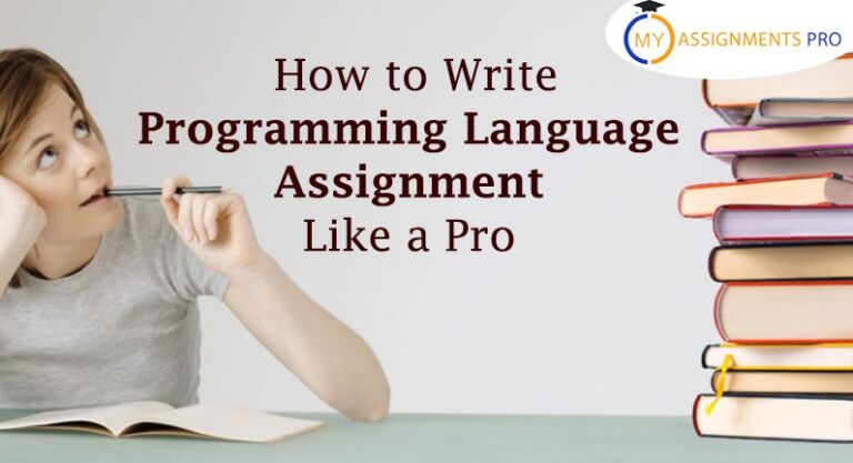 How to Write Programming Language Assignment Like a Pro
